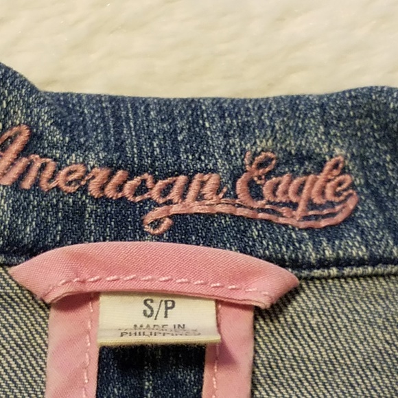 Vintage American Eagle Demin Single button Jacket - Picture 4 of 4
